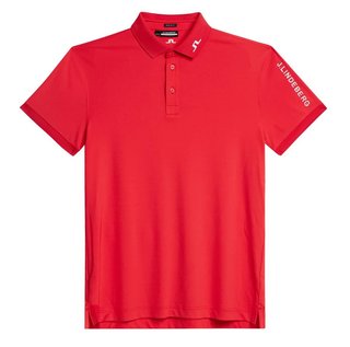 J.Lindeberg Tour Tech Regular Fit męskie polo, czerwone