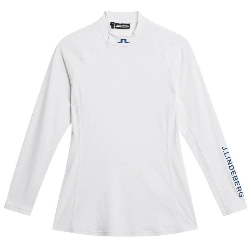 J.Lindeberg Eliza Compression koszulka kompresyjna, bias bridge weiss