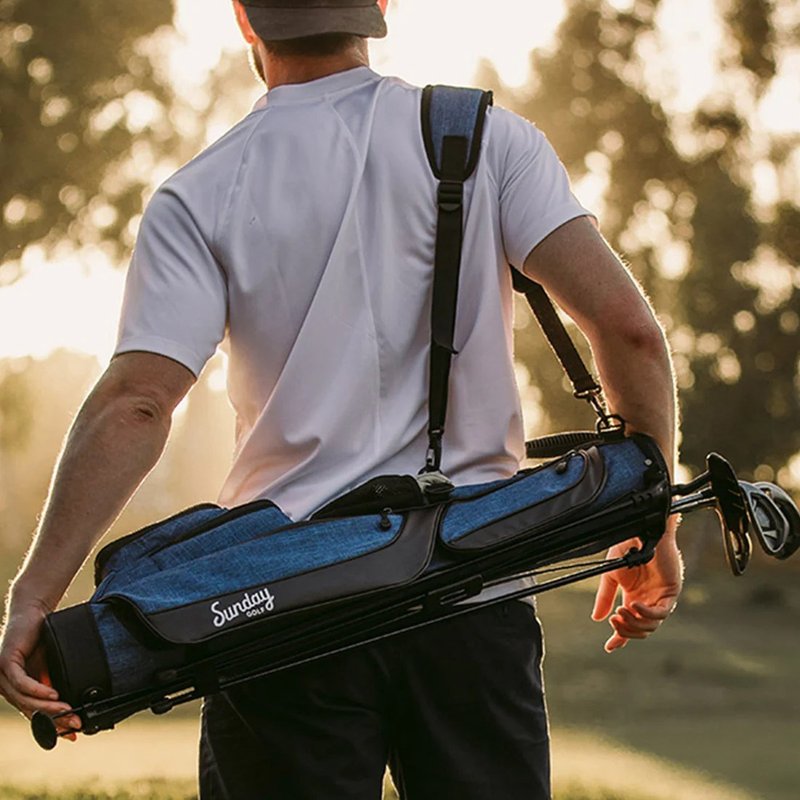 Sunday Golf Loma pencil bag, niebieski