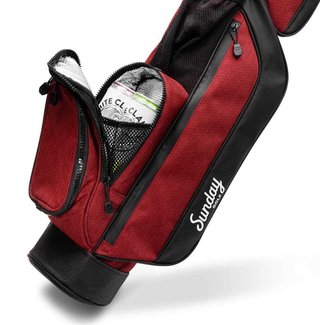 Sunday Golf Loma pencil bag, ron burgundy