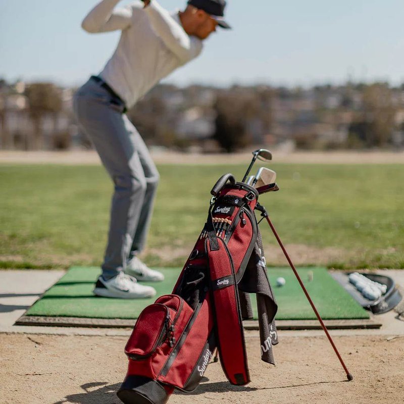 Sunday Golf Loma pencil bag, ron burgundy