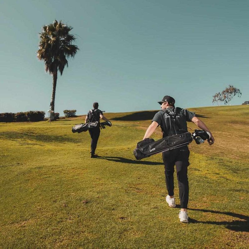 Sunday Golf Loma XL carry bag, czarny