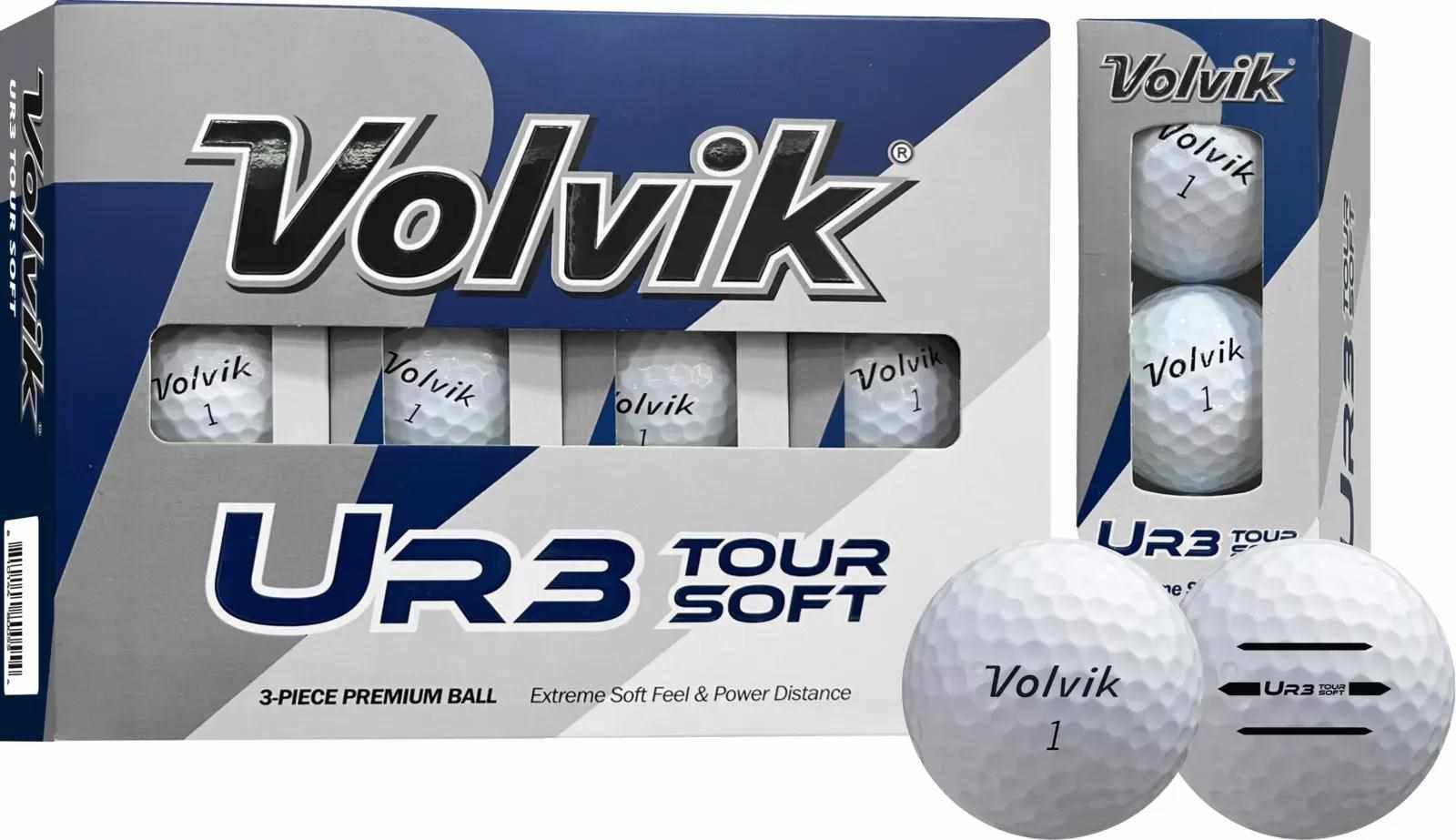 Volvik UR3 Tour Soft piłki golfowe