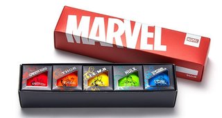 Volvik VIVID MARVEL Characters piłki golfowe, 5szt.
