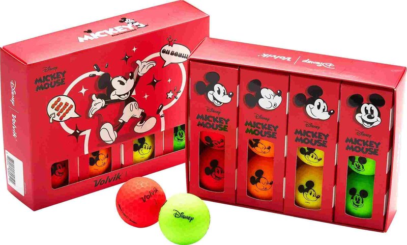 Volvik VIMAX Disney Mickey Mouse piłki golfowe