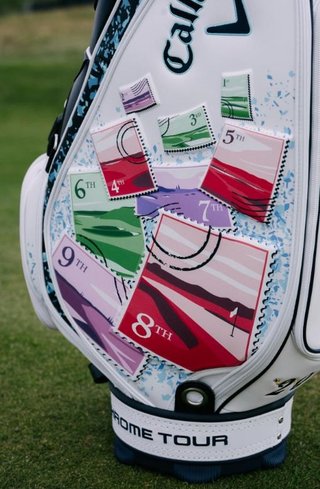 Callaway JULY Major Chrome Tour Staff bag, Edycja limitowana