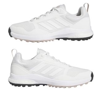 Adidas Zoysia damskie buty golfowe, biało/beżowe