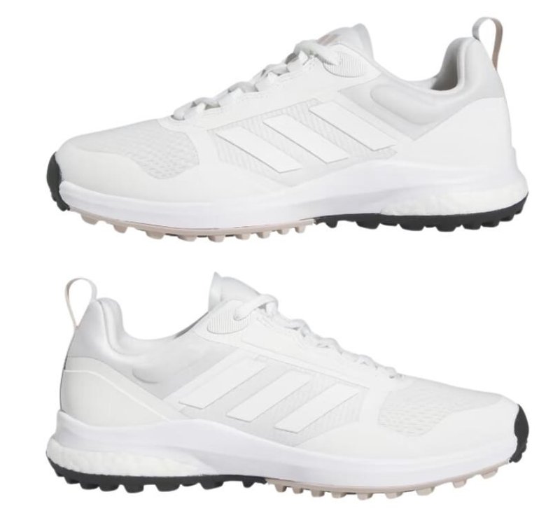 Adidas Zoysia damskie buty golfowe, biało/beżowe
