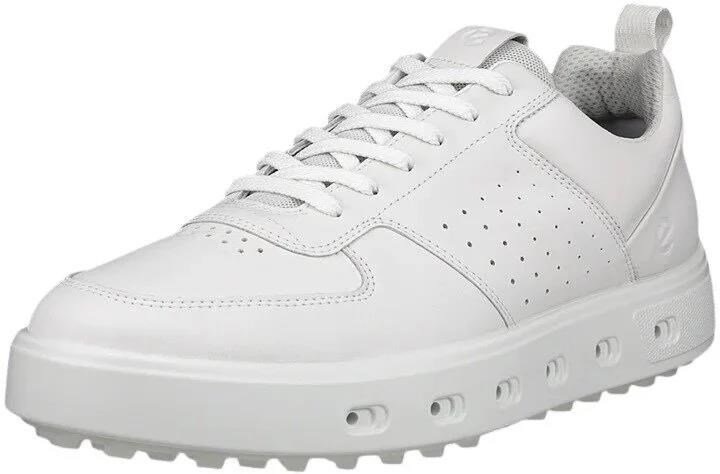 Ecco Street 720 męskie buty golfowe, białe