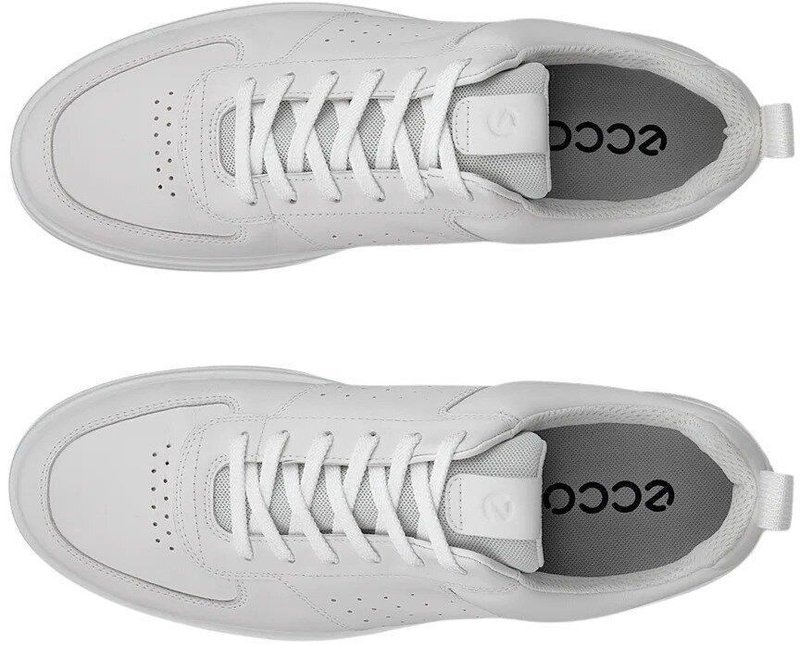 Ecco Street 720 męskie buty golfowe, białe