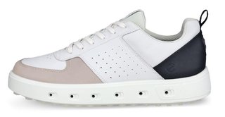 Ecco Street 720 męskie buty golfowe, white/black/gravel