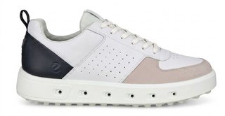 Ecco Street 720 męskie buty golfowe, white/black/gravel