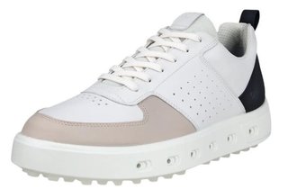 Ecco Street 720 męskie buty golfowe, white/black/gravel