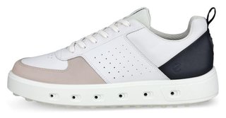 Ecco Street 720 męskie buty golfowe, white/black/gravel
