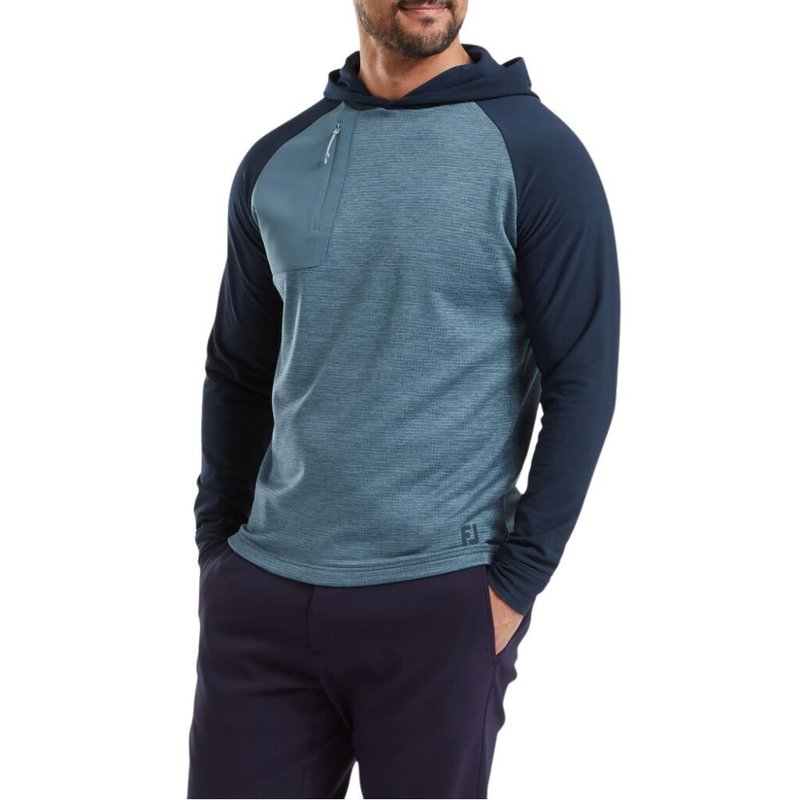 FootJoy ThermoSeries Pullover Hoodies męska bluza, granatowa