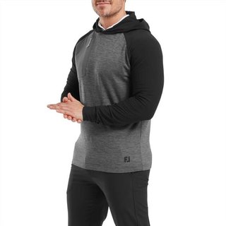FootJoy ThermoSeries Pullover Hoodies męska bluza, szaro/czarna