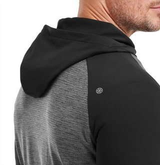 FootJoy ThermoSeries Pullover Hoodies męska bluza, szaro/czarna