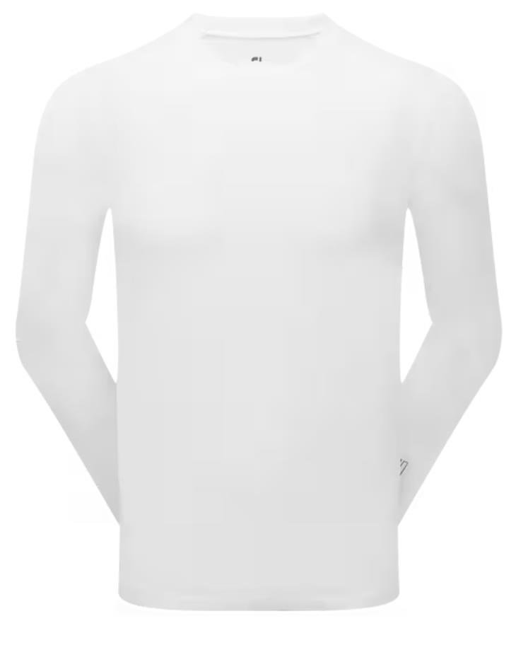 FootJoy ThermoSeries Fleece Base Layer męskie polo, białe