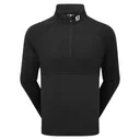 FootJoy Jacquard Thermal Chill-Out męski pullover, czarny