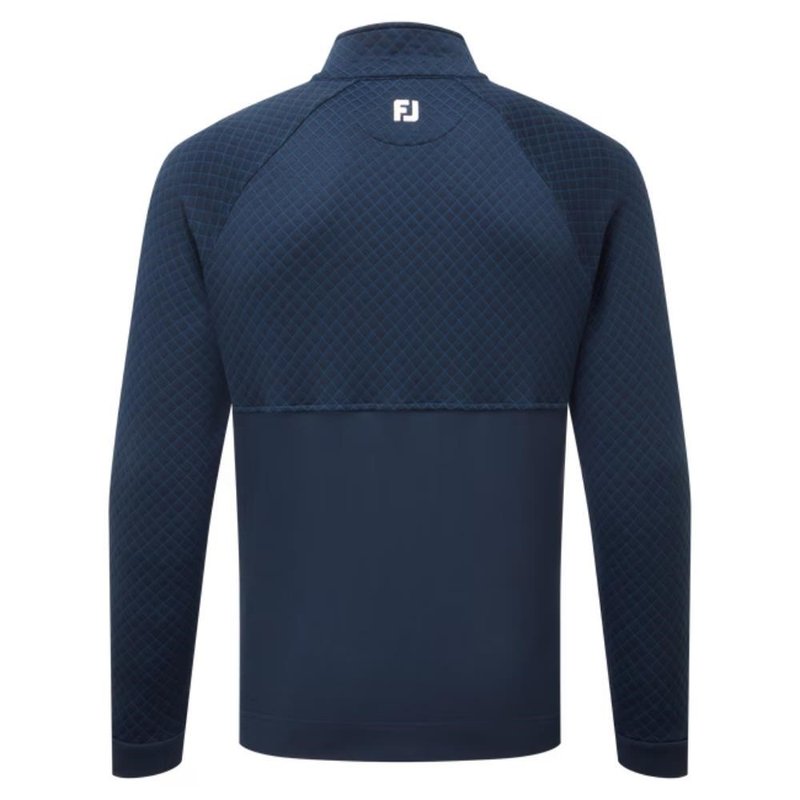 FootJoy Jacquard Thermal Chill-Out męska bluza, granatowa