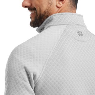 FootJoy Jacquard Thermal Chill-Out męska bluza, szara