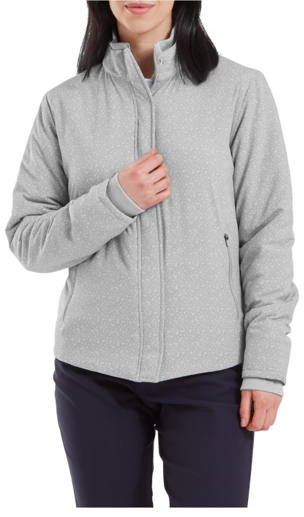 Footjoy ThermoSeries damska kurtka, floral tonal grey