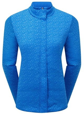 Footjoy ThermoSeries damska kurtka, floral blue (niebieska)