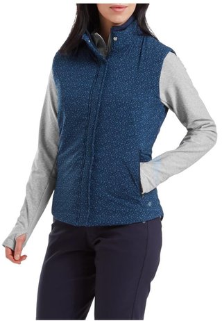 FootJoy ThermoSeries damska kamizelka, floral tonal navy