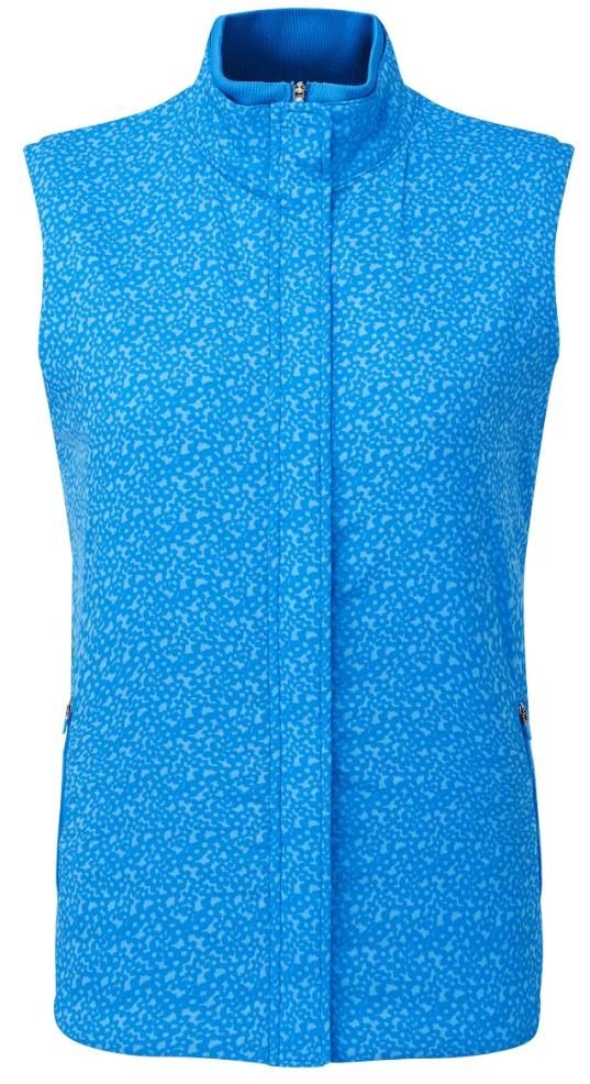 FootJoy ThermoSeries damska kamizelka, floral tonal blue