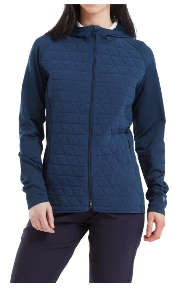 FootJoy Thermoseries Hybrid bluza damska, floral tonal navy