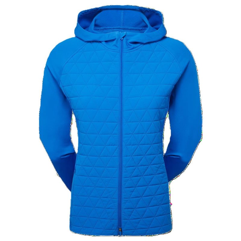 FootJoy Thermoseries Hybrid bluza damska, floral tonal blue