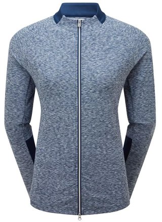 Footjoy Full-Zip Space Dye Thermal Midlayer damska bluza, navy
