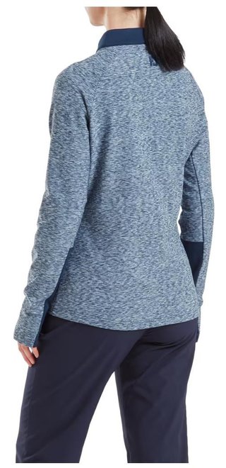 Footjoy Full-Zip Space Dye Thermal Midlayer damska bluza, navy