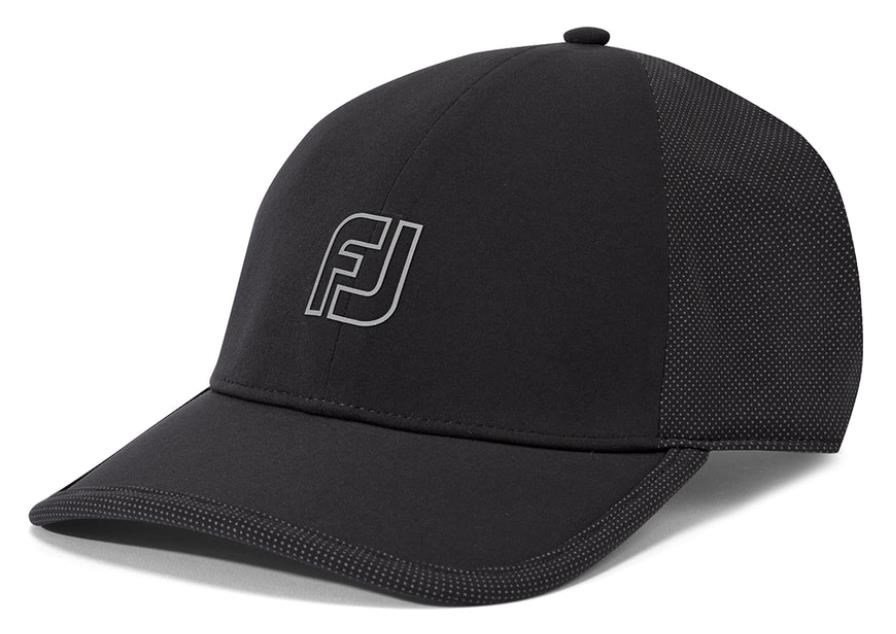 FootJoy HydroSeries Rain męska czapka z daszkiem, czarna