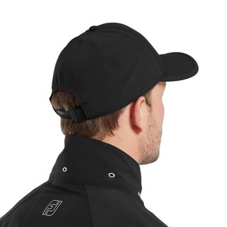 FootJoy HydroSeries Rain męska czapka z daszkiem, czarna