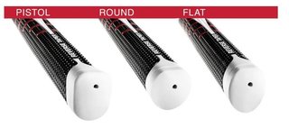 Golf Pride Reverse Taper putter grip, Round Medium