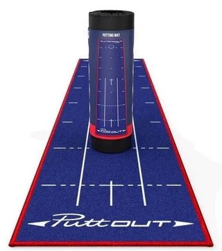 PuttOut Medium dywan do puttowania 2,4m, patriot