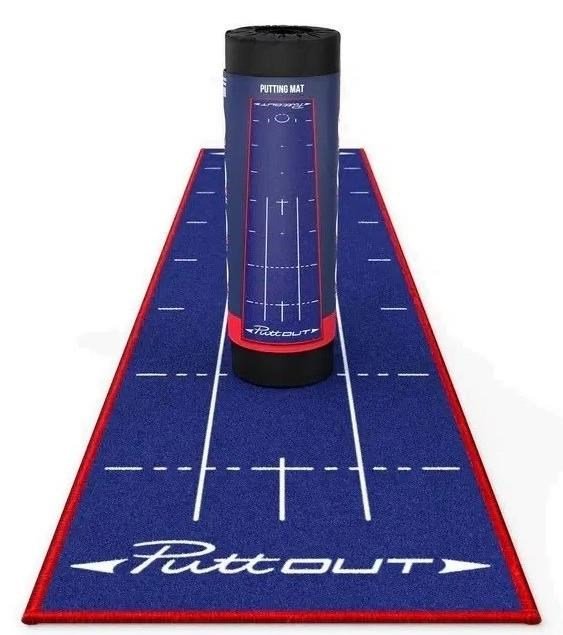 PuttOut Medium dywan do puttowania 2,4m, patriot