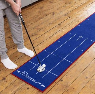 PuttOut Medium dywan do puttowania 2,4m, patriot