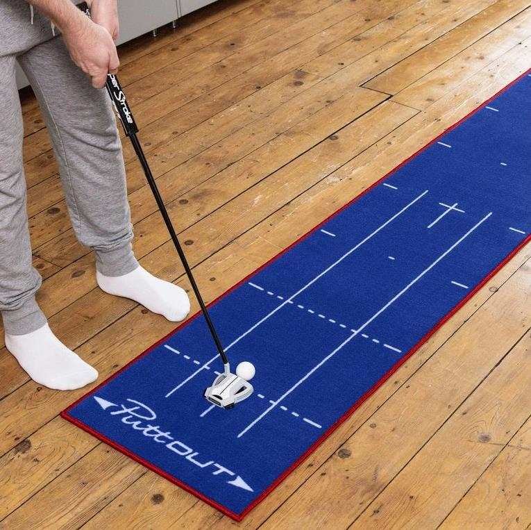 PuttOut Medium dywan do puttowania 2,4m, patriot