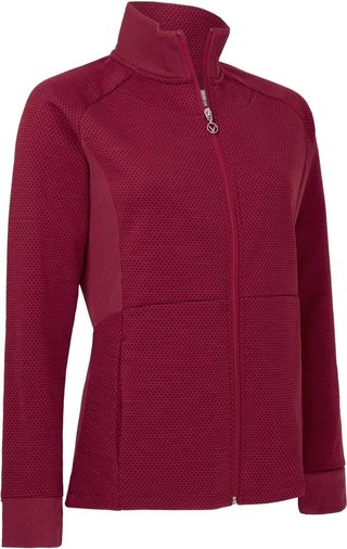 Callaway Full Zip Hexagon kurtka damska, persian red heather