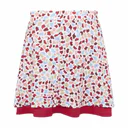 Callaway 17" Mosaic Print Flounce spódniczka, brilliant white
