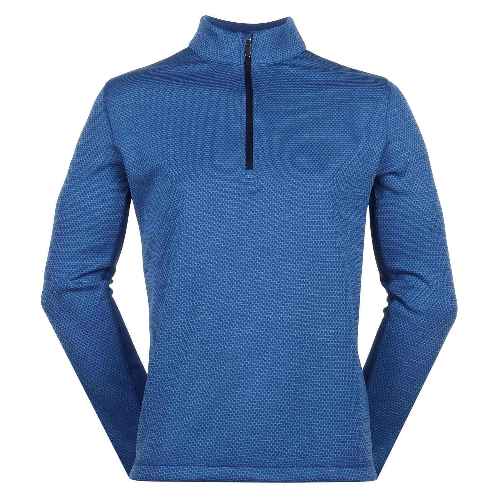 Callaway Eco Hex Texture męska bluza, galaxy blue heather