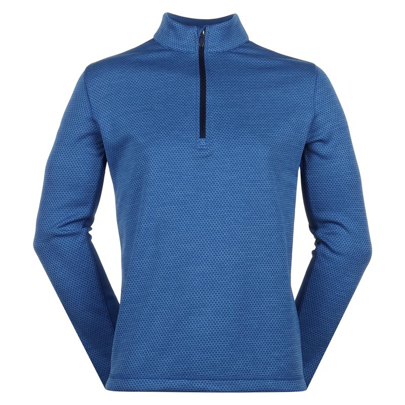 Callaway Eco Hex Texture męska bluza, galaxy blue heather