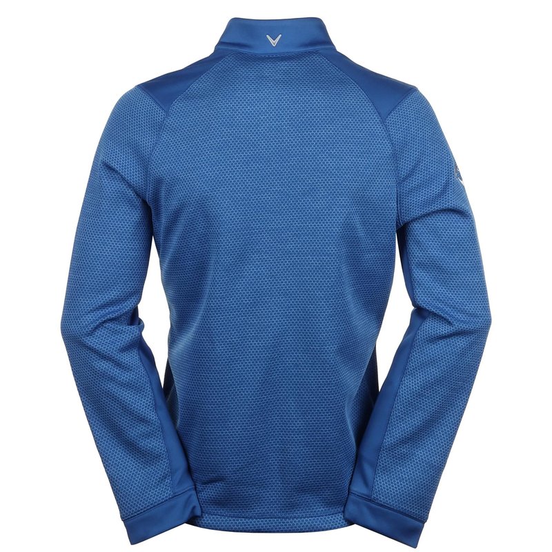 Callaway Eco Hex Texture męska bluza, galaxy blue heather