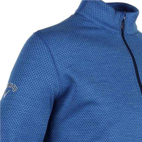 Callaway Eco Hex Texture męska bluza, galaxy blue heather
