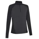 Callaway Lightweight Knit Heathered 1/4 Zip damska bluza, ebony heather