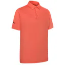 Callaway Swing Tech Solid męskie polo, spiced coral