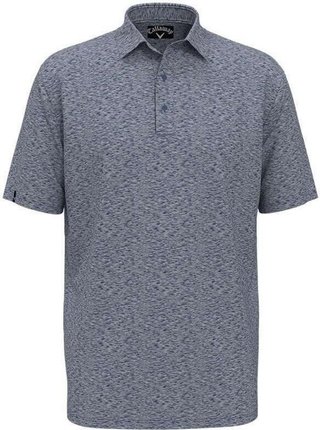 Callaway Premium Heathered męskie polo, galaxy blue heather