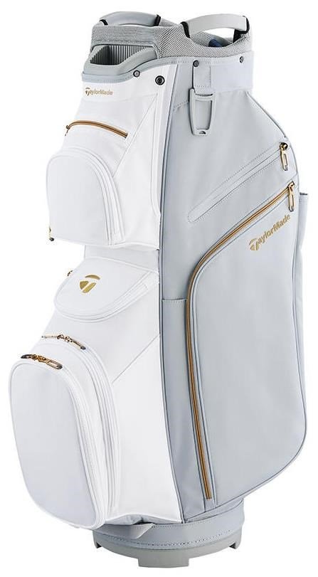 TaylorMade Kalea Gold damski cart bag, szaro/biały